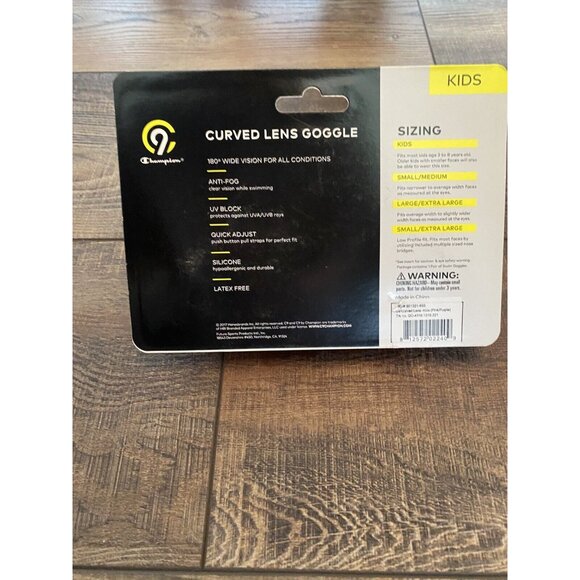 New C9 Champion Kids Soft Frame Goggle Kids Pink Curved Lens - Picture 2 of 2